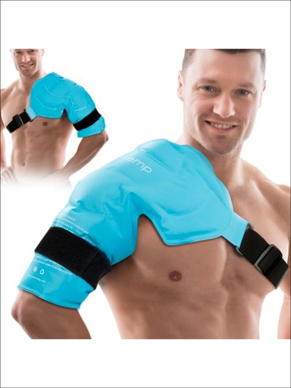 Comfytemp Shoulder Ice Pack Rotator Cuff Cold Therapy Wrap Large X-Large